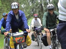 Following Cycle Route 2 near Ruen, 38.9 miles into the ride and 733m above sea level